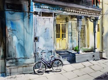 Original Realism Architecture Paintings by Mithil Thaker