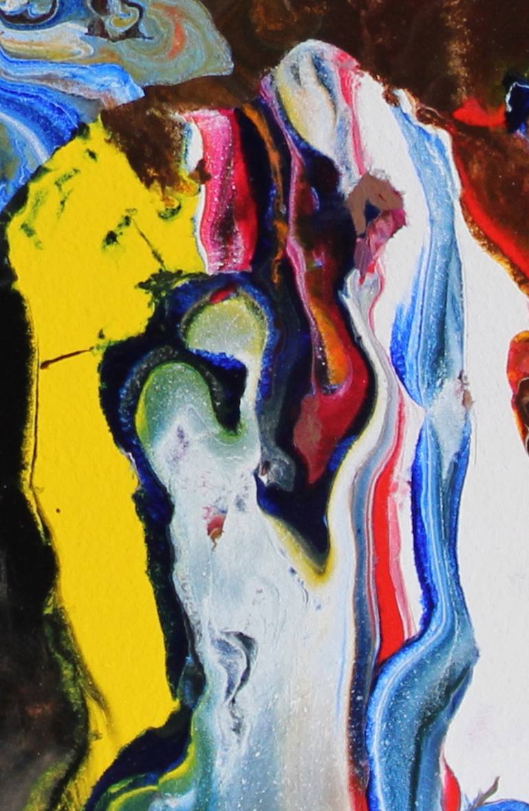 Original Abstract Painting by Jaspal Cheema