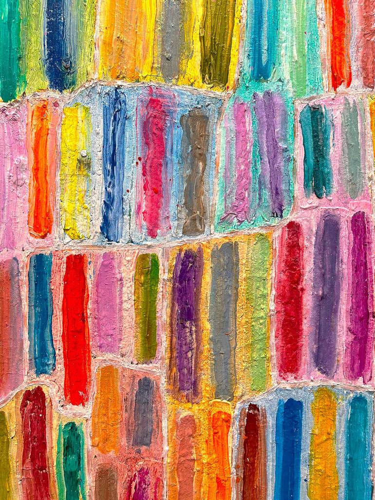 Original Abstract Expressionism Abstract Painting by Don Perley
