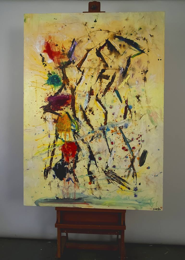 Original Abstract Painting by Don Perley