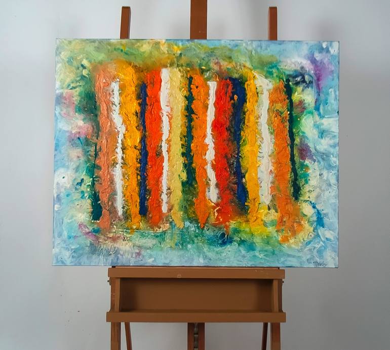 Original Abstract Painting by Don Perley