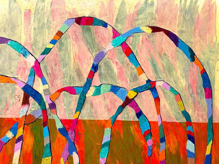 Original Modernism Abstract Painting by Don Perley