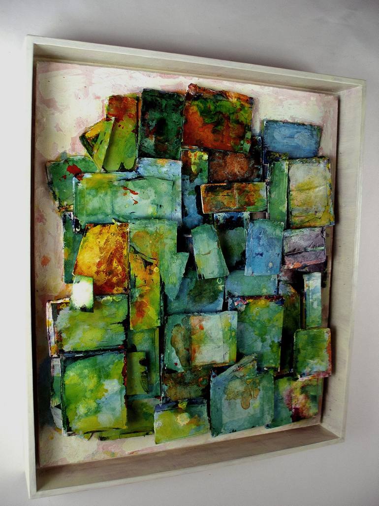 Original Abstract Expressionism Abstract Painting by Don Perley