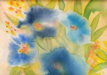 Print of Floral Paintings by Olga Bachila