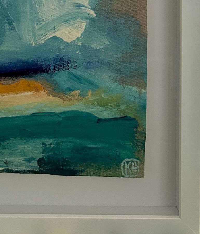 Original Abstract Landscape Mixed Media by Kirana Haag