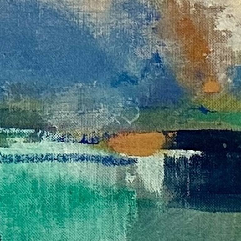 Original Abstract Landscape Mixed Media by Kirana Haag