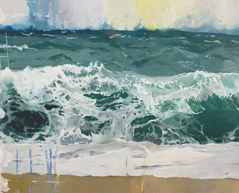 Original Seascape Painting by Helen Sinfield
