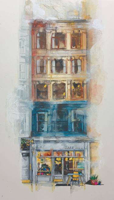 Original Architecture Paintings by Helen Sinfield
