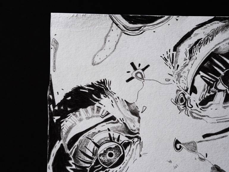 Original Illustration People Drawing by Poppy Roberts