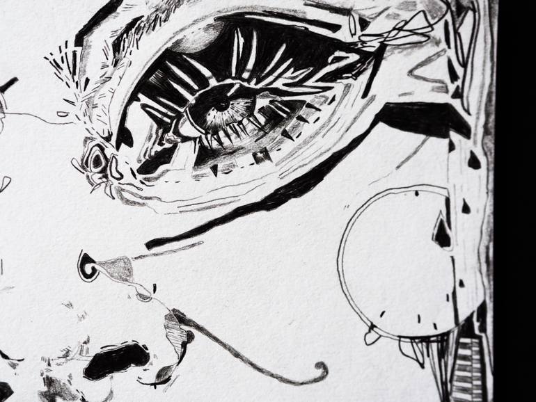 Original Illustration People Drawing by Poppy Roberts