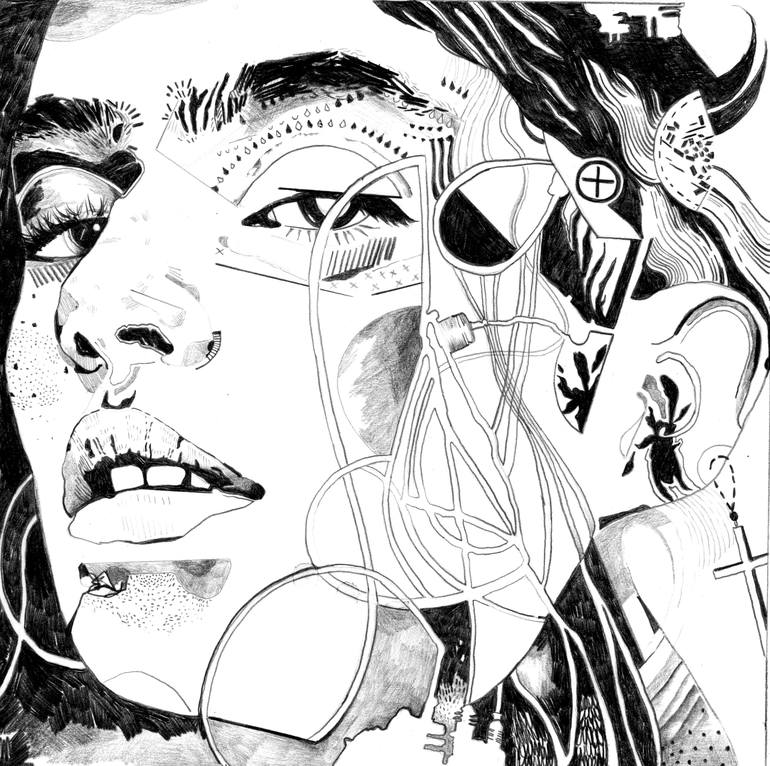 Scivia Drawing by Poppy Roberts Saatchi Art