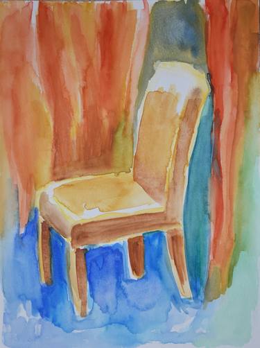 Print of Expressionism Interiors Paintings by Zoran Art
