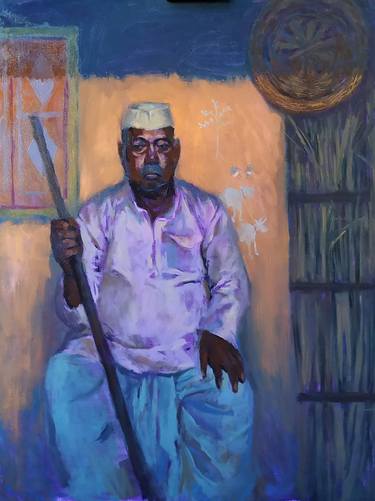 Original Expressionism Portrait Paintings by Akshata Prabhu