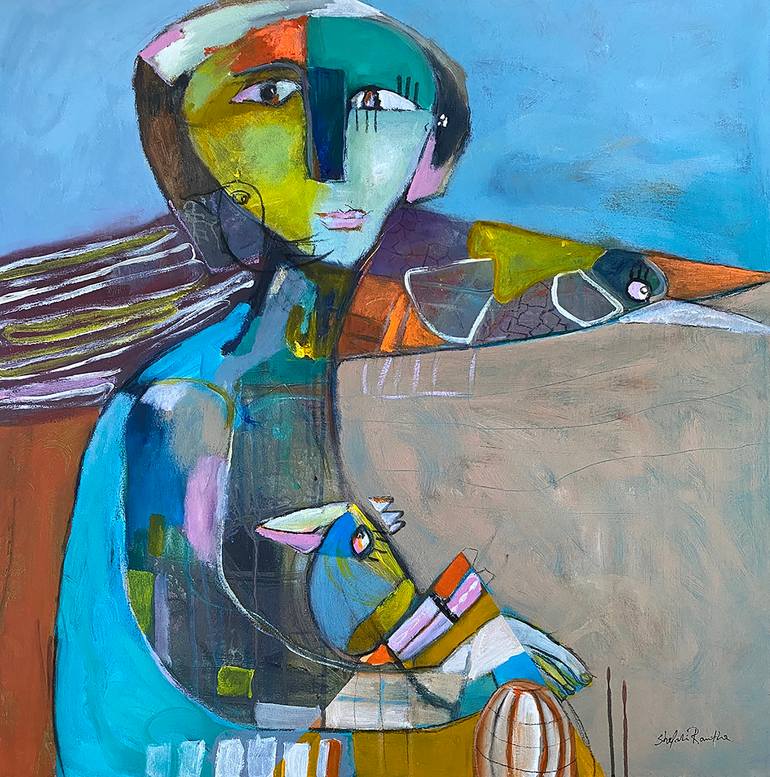 Together in freedom Painting by Shefali Ranthe | Saatchi Art