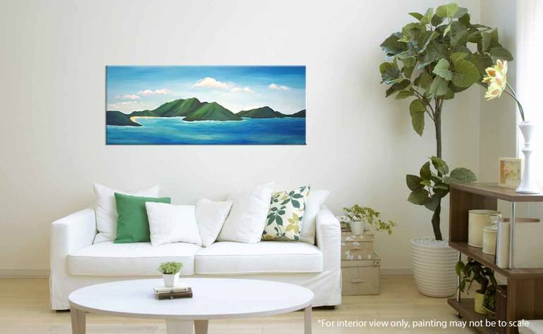 Original Fine Art Seascape Painting by Liz Whaley