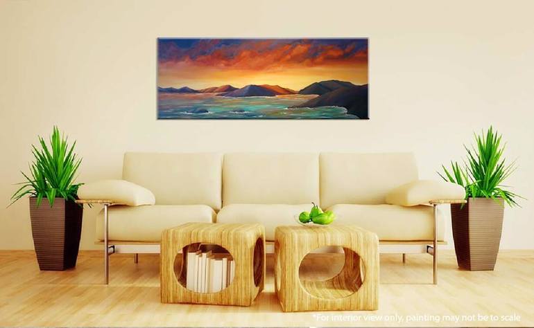 Original Fine Art Seascape Painting by Liz Whaley