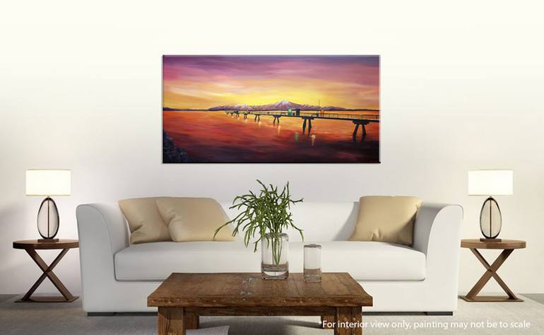 Original Seascape Painting by Liz Whaley