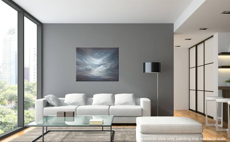 Original Modernism Landscape Painting by Liz Whaley