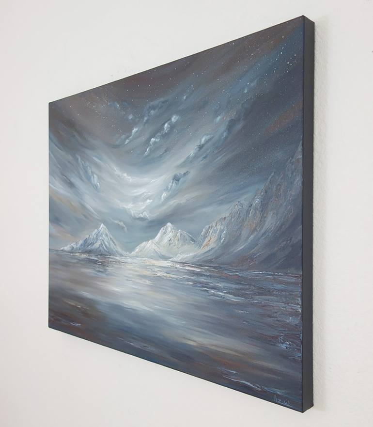 Original Modernism Landscape Painting by Liz Whaley