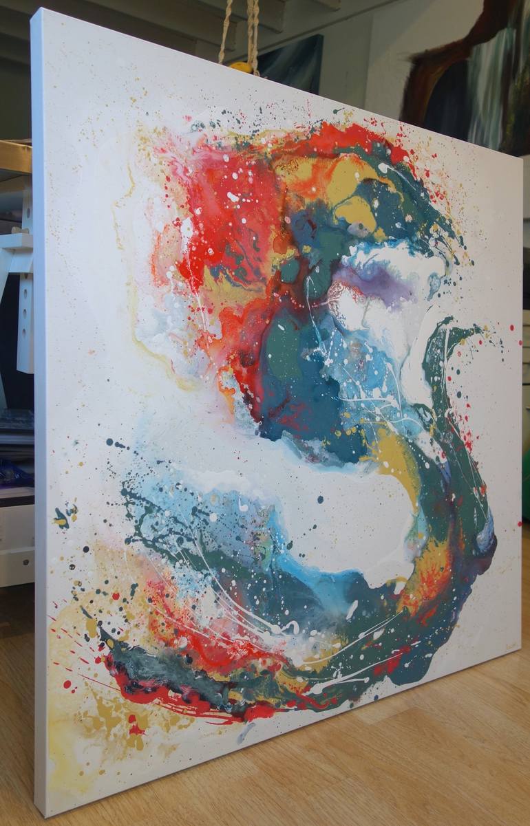 Original Abstract Painting by Liz Whaley