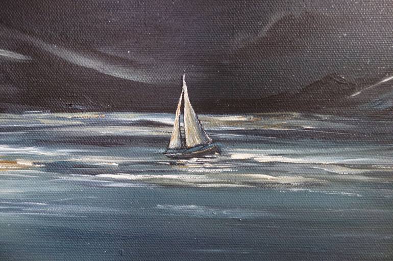 Original Seascape Painting by Liz Whaley