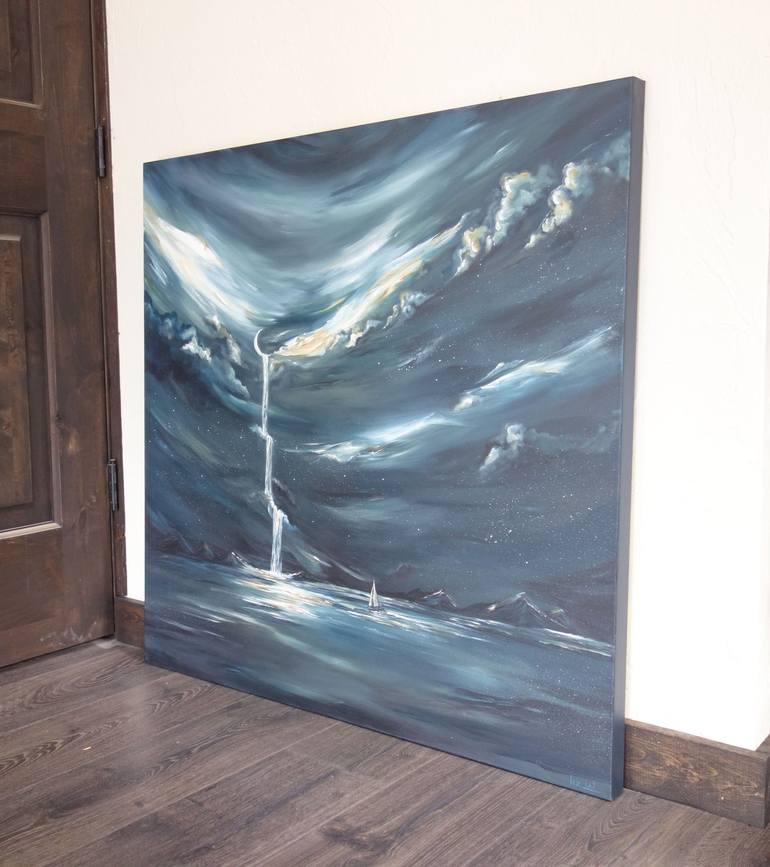 Original Seascape Painting by Liz Whaley