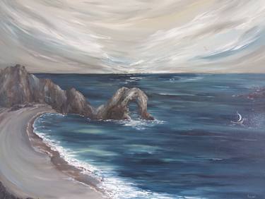 Original Fine Art Seascape Paintings by Liz Whaley
