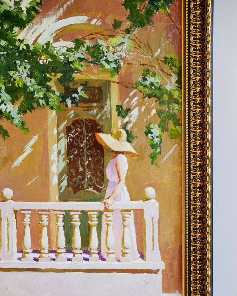 Original Fine Art Women Painting by Ksenya Shapkina