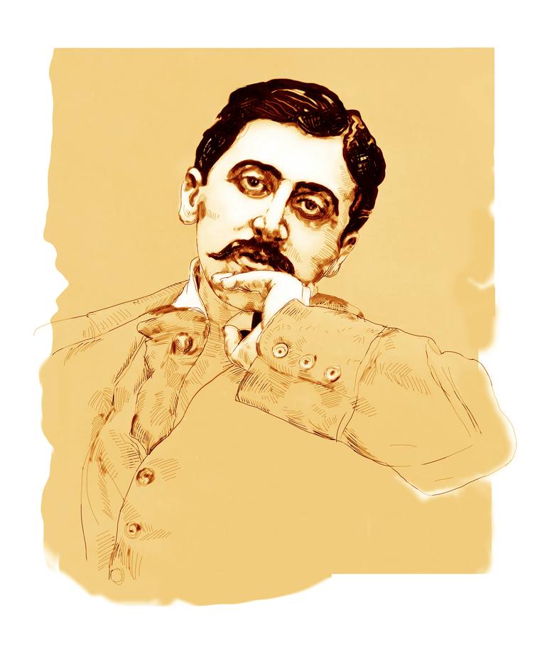 Portfolio N°3 - 30x42 - Marcel Proust - Balbec - Carton à dessin