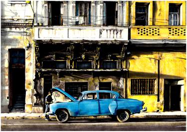 THE SUNNY STREET OF LA HABANA thumb