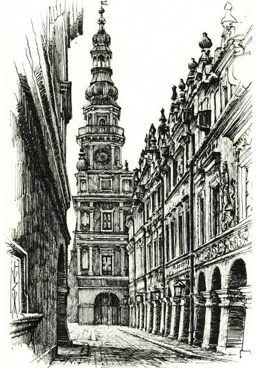Print of Architecture Drawings by Lukasz Jan Drygiel