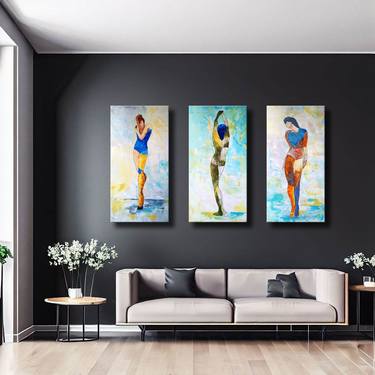 Original  Paintings by Edit Voros