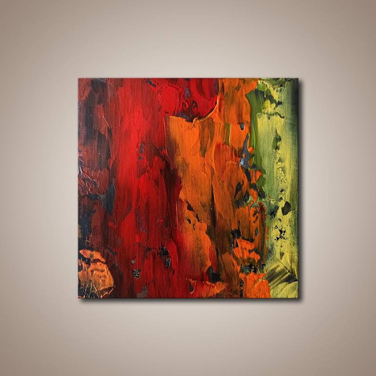 Original Abstract Painting by Edit Voros