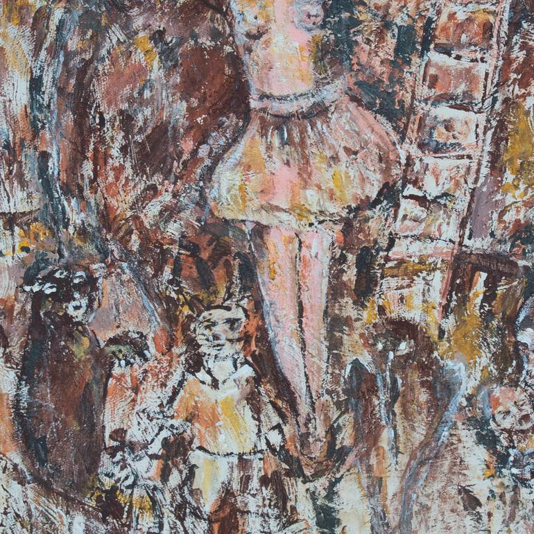 Original Abstract Expressionism Abstract Painting by David Cedeno