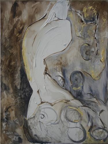 Original Abstract Body Paintings by Mariia Gorbunova