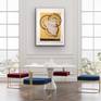 Showroom view of the artwork.