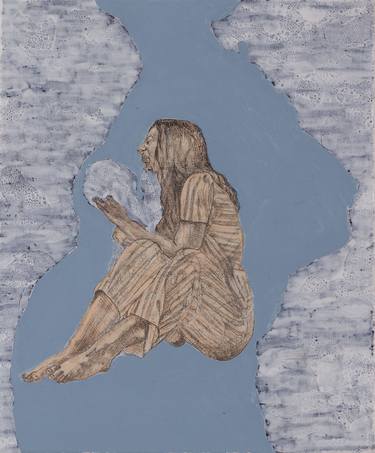 Original Figurative Women Drawings by Polet Andrade