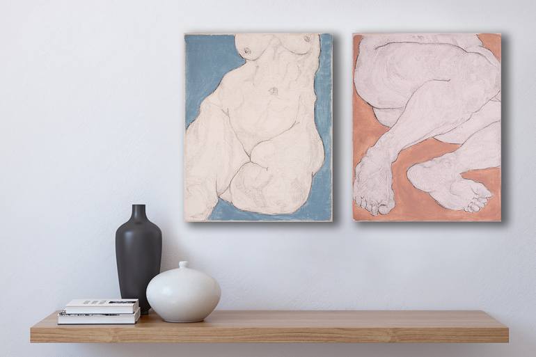 Original Figurative Women Drawing by Polet Andrade