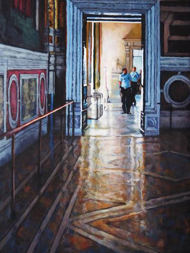 Original Interiors Paintings by Karen Frey