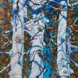 Mom's Birch by Karen Frey