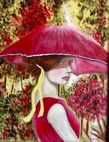 Lady lively red garden thumb