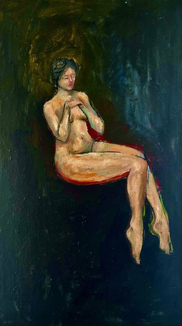 Original Figurative Nude Paintings by Mark Mckelvie
