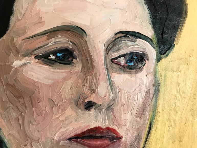 Original Figurative Portrait Painting by Mark Mckelvie