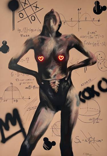 Original Fine Art Erotic Installation by Elina Sanda Zake