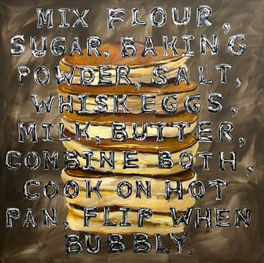 Original Abstract Expressionism Food & Drink Paintings by Elina Sanda Zake