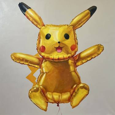 Original Contemporary Cartoon Painting by Elina Sanda Zake