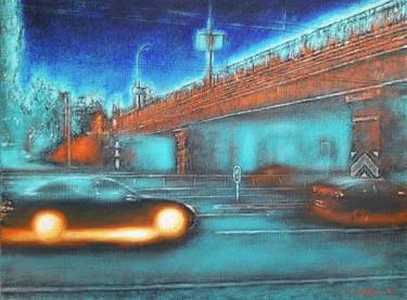 Original Car Painting by Vasyl Ravlyuk