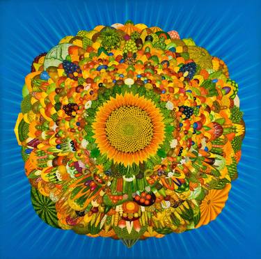 Original Symbolism Nature Painting by Slava Shakhov