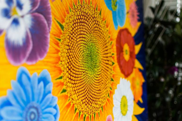 Original Symbolism Outer Space Painting by Slava Shakhov