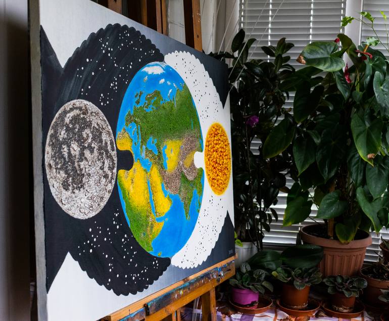 Original Simbolism Nature Painting by Slava Shakhov